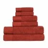 Superior Premium Turkish Cotton Solid 6-Piece Towel Set