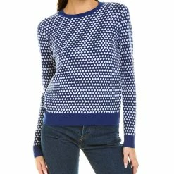 women Kier + J Dotted Cashmere Sweater