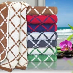 Superior Plush and Absorbent Cotton Oversized 2-Piece Geometric Diamond Bath Towel Set -Cheap Superior Store c23bdcbb845a471cb83c67a21a236b92 7f5c5357 c3b8 4eea ad27 9b0e566acfa8 1080x