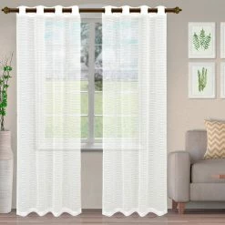 Superior Modern Transtitional Delicate Rustic Stripe Sheer Grommet Curtain Panel Set -Cheap Superior Store c7b608856b784880b68c3e311ddff642 a618e3ca 9ebc 4741 a853 f8d26376ce40 1080x
