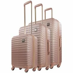 Ful Geo Hardsided Spinner 3-piece Luggage Set Rose Gold 7 Ful Geo Hardsided Spinner 3-piece Luggage Set Rose Gold -Cheap Superior Store c9963f973bcb4259b777697fdf358d2d 1080x