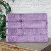 Superior Classic Cotton Absorbent and Quick-Drying 4-Piece Bath Towel Set