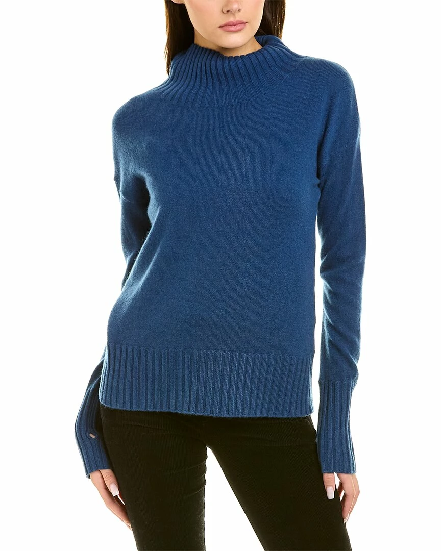 women Kier + J Mock Cashmere Sweater 1 women Kier + J Mock Cashmere Sweater