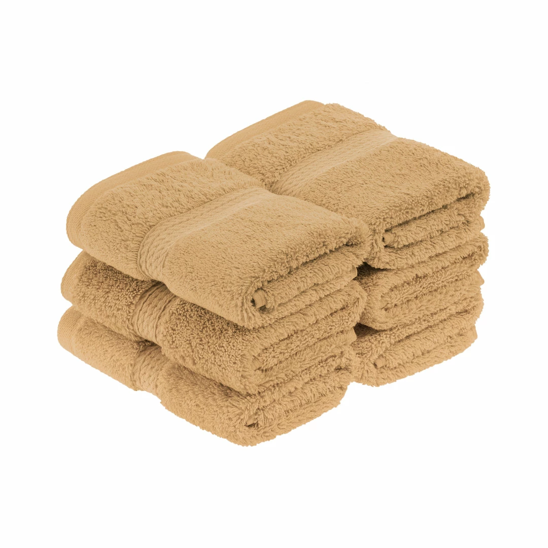 Superior Egyptian Cotton Hotel Quality 6-Piece Face Towel Set 7 Superior Egyptian Cotton Hotel Quality 6-Piece Face Towel Set - Image 7