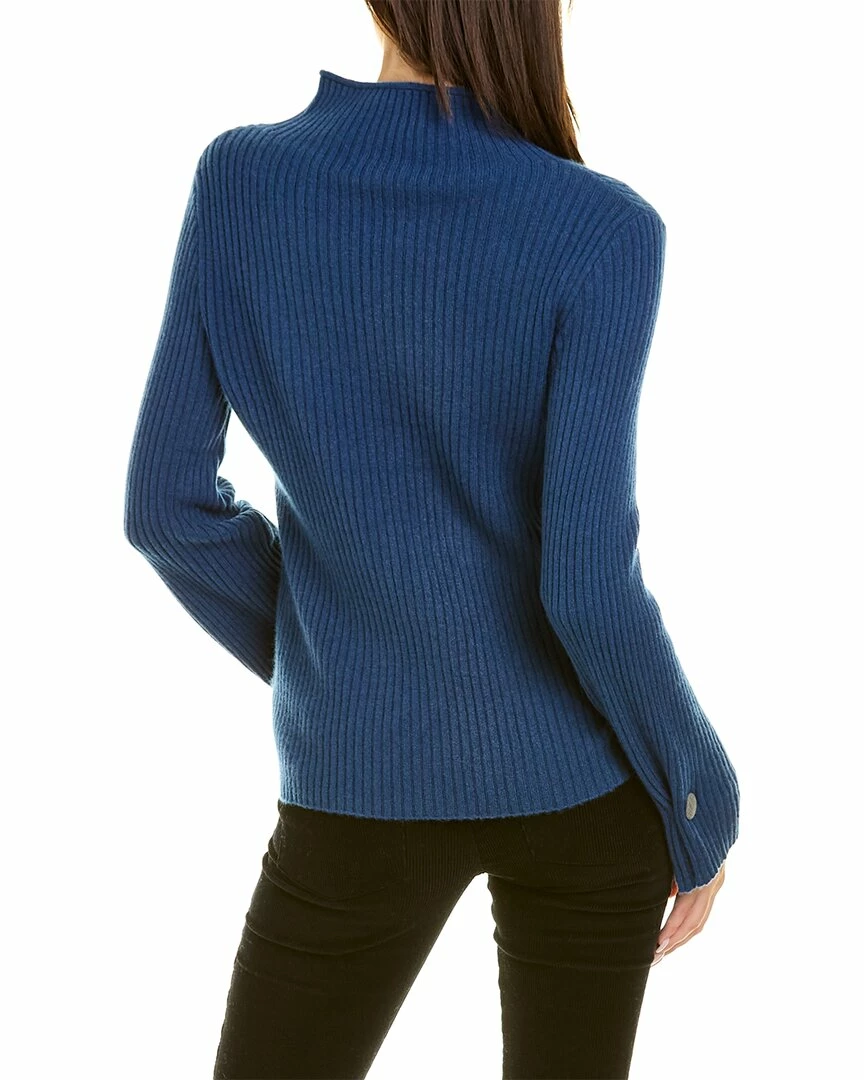 women Kier + J Ribbed Cashmere Sweater 2 women Kier + J Ribbed Cashmere Sweater - Image 2