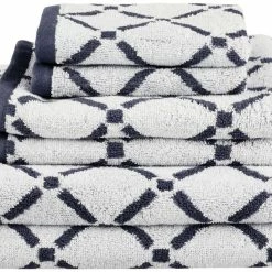 Superior Plush and Absorbent Cotton Oversized 6-Piece Geometric Diamond Assorted Towel Set -Cheap Superior Store df23a4b6ac0c4a7c85e0fd4ba2cd0abc 1ebc3fd9 08b1 48e8 a960 bcaea975607b 1080x
