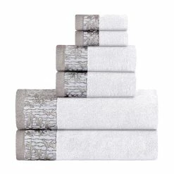 Superior Classic Floral Embroidered Absorbent Cotton 6-Piece Towel Set -Cheap Superior Store dfe1915bb31043739e35850b8620b386 1080x