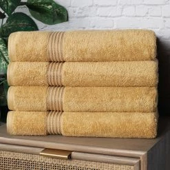 Superior Classic Cotton Absorbent and Quick-Drying 4-Piece Bath Towel Set -Cheap Superior Store e0743c017c9746f9a3f816ba07f46a2f 138918b9 f97a 4234 bdd5 6bfb72c0650b 1080x