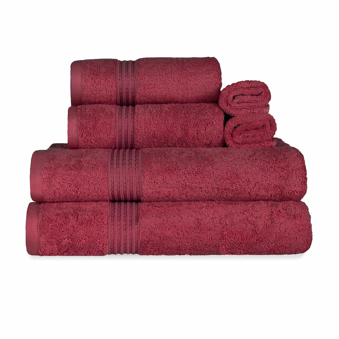 Superior Egyptian Cotton 600 GSM, 6-Piece Towel Set, 2 Bath 2 Hand, 2 Face 10 Superior Egyptian Cotton 600 GSM, 6-Piece Towel Set, 2 Bath 2 Hand, 2 Face - Image 10