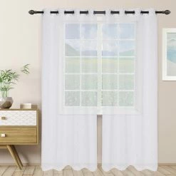 Superior Poppy Soft Diffused Light Airy Lightweight Floral Sheer Curtain Set -Cheap Superior Store e5f75de35da240b5a6863af5b8b5be08 e986ff00 e3cf 4357 a807 7e37a32f2b1d 1080x