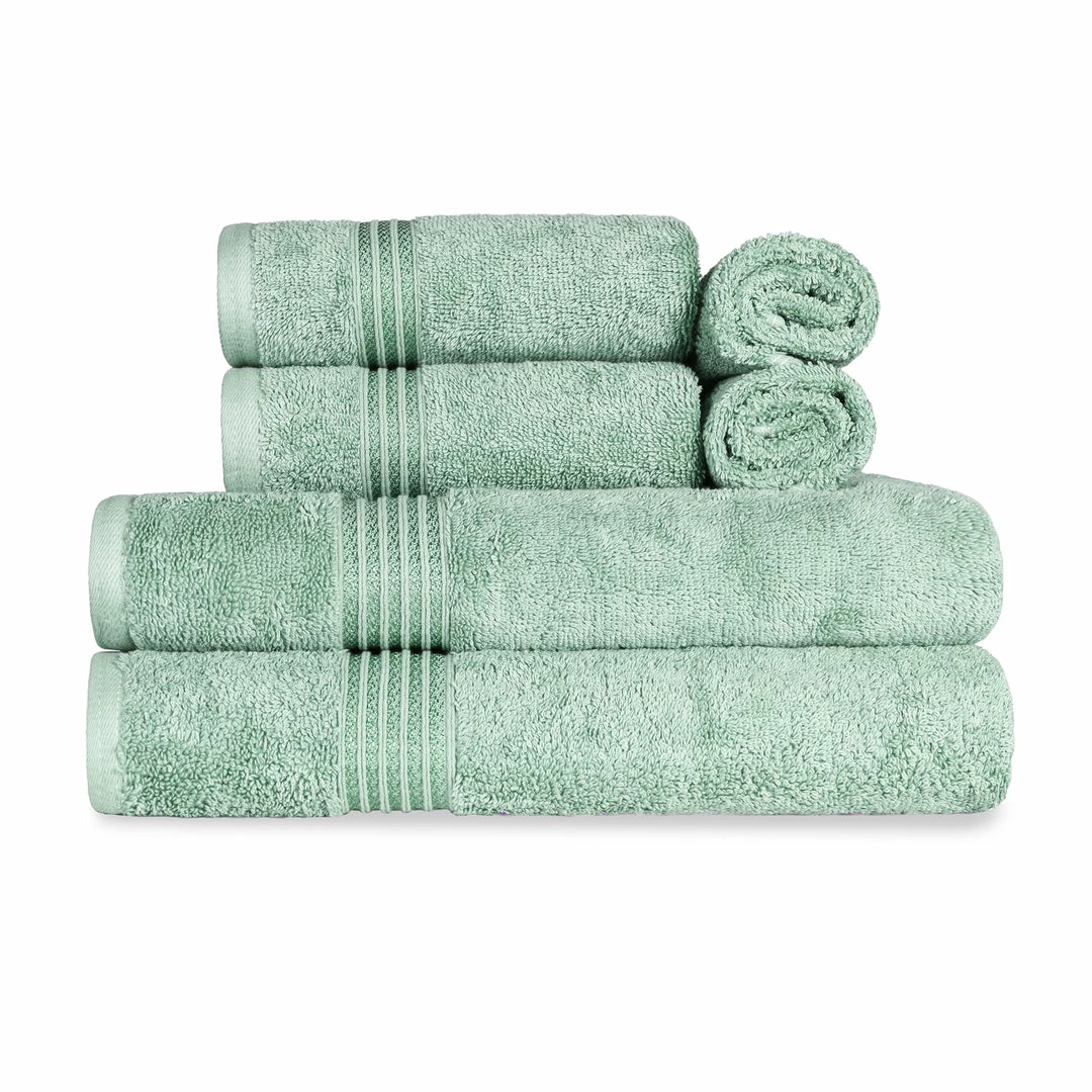 Superior Egyptian Cotton 600 GSM, 6-Piece Towel Set, 2 Bath 2 Hand, 2 Face 10 Superior Egyptian Cotton 600 GSM, 6-Piece Towel Set, 2 Bath 2 Hand, 2 Face - Image 10