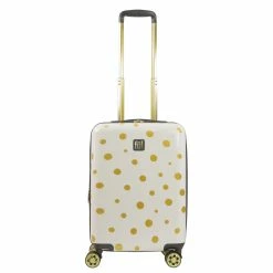 Ful Impulse Mixed Dots Hardside Spinner 22" Luggage, Black White