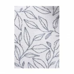 Superior Flora Botanical Transitional Indoor Plush Polypropylene Shag Area Rug