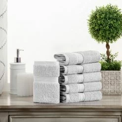 Superior Contemporary Modern Plush and Absorbent Traditional Casual Egyptian Cotton 6-Piece Face Towel Set -Cheap Superior Store e8ac0c48650246049d7b08a679c57d1f b1a5f0fc c399 4565 a6dd f1cd1786e160 1080x