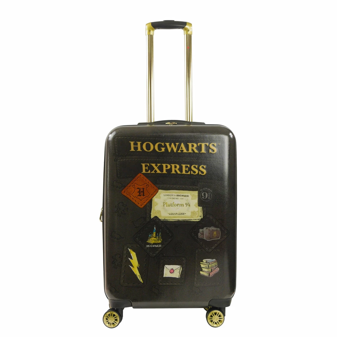 WB Harry Potter Ful Hogwart Express Hardside Printed Abs 25 Inch Luggage Black 3 WB Harry Potter Ful Hogwart Express Hardside Printed Abs 25 Inch Luggage Black - Image 3