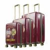 WB Harry Potter Ful Hogwart Express Hardside Printed Abs 3PC Luggage Set Burgundy