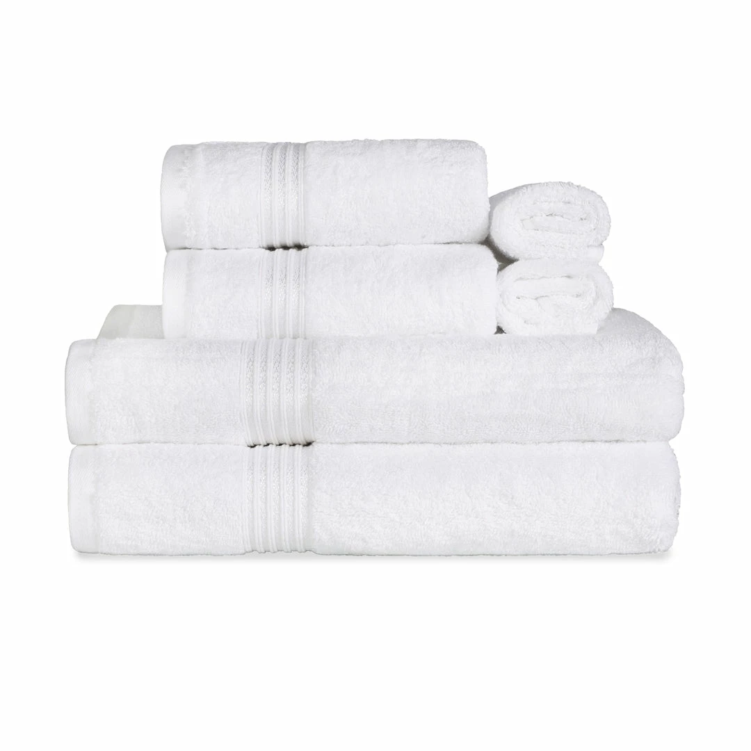 Superior Egyptian Cotton 600 GSM, 6-Piece Towel Set, 2 Bath 2 Hand, 2 Face 8 Superior Egyptian Cotton 600 GSM, 6-Piece Towel Set, 2 Bath 2 Hand, 2 Face - Image 8