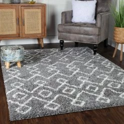 Superior Alia Boho Geometric Diamonds Indoor Plush Shag Area Rug -Cheap Superior Store ebdfe5a025bd4bddb92b73a72df236ba 1080x