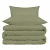Superior 1000-Thread Count Breathable Egyptian Cotton Classy Solid Duvet Cover Set
