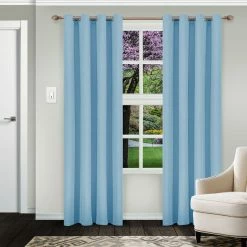 Superior Thermal Insulated Solid Blackout Curtain Panel Set with Grommet Topper -Cheap Superior Store ecec58ec4d854eb6abf9bf3791fe069f 61a129ea 122c 4c57 b1e8 ee75328ab3b3 1080x
