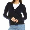 women Kier + J V-Neck Cashmere Cardigan